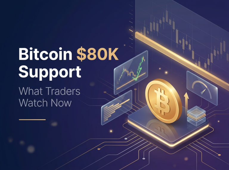 Bitcoin $80K Support: What Traders Watch Now