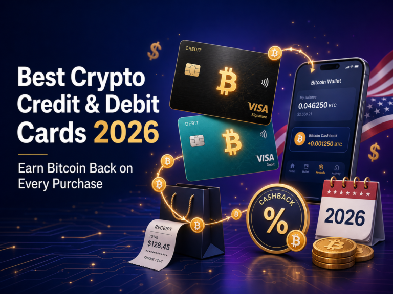 Best Crypto Credit & Debit Cards 2026: Earn Bitcoin Back on Every Purchase